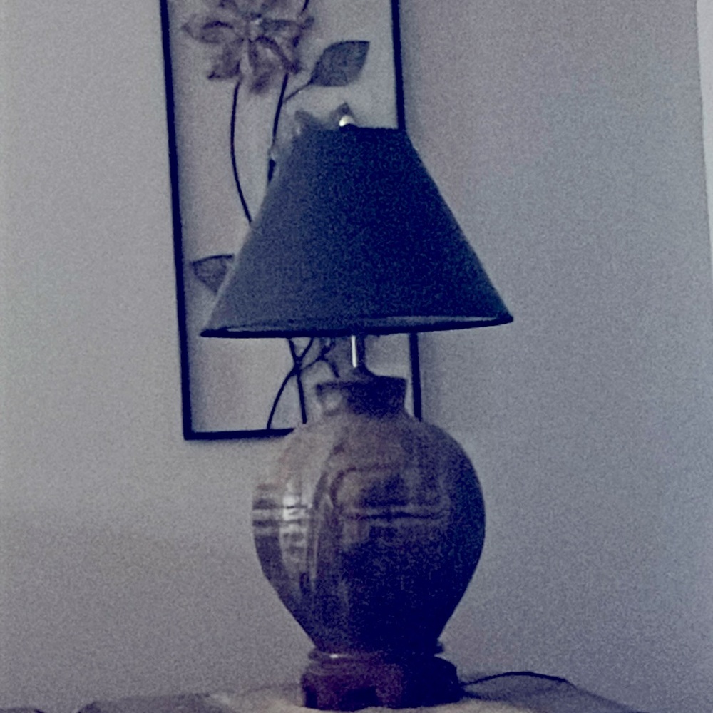 Beautiful lamp! Works well. No problems